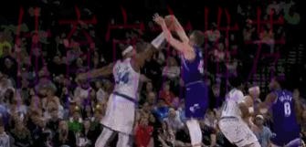 乐福控球发动反击 弧顶撤步三分得手 乐福控球发动反击 弧顶撤步三分得手